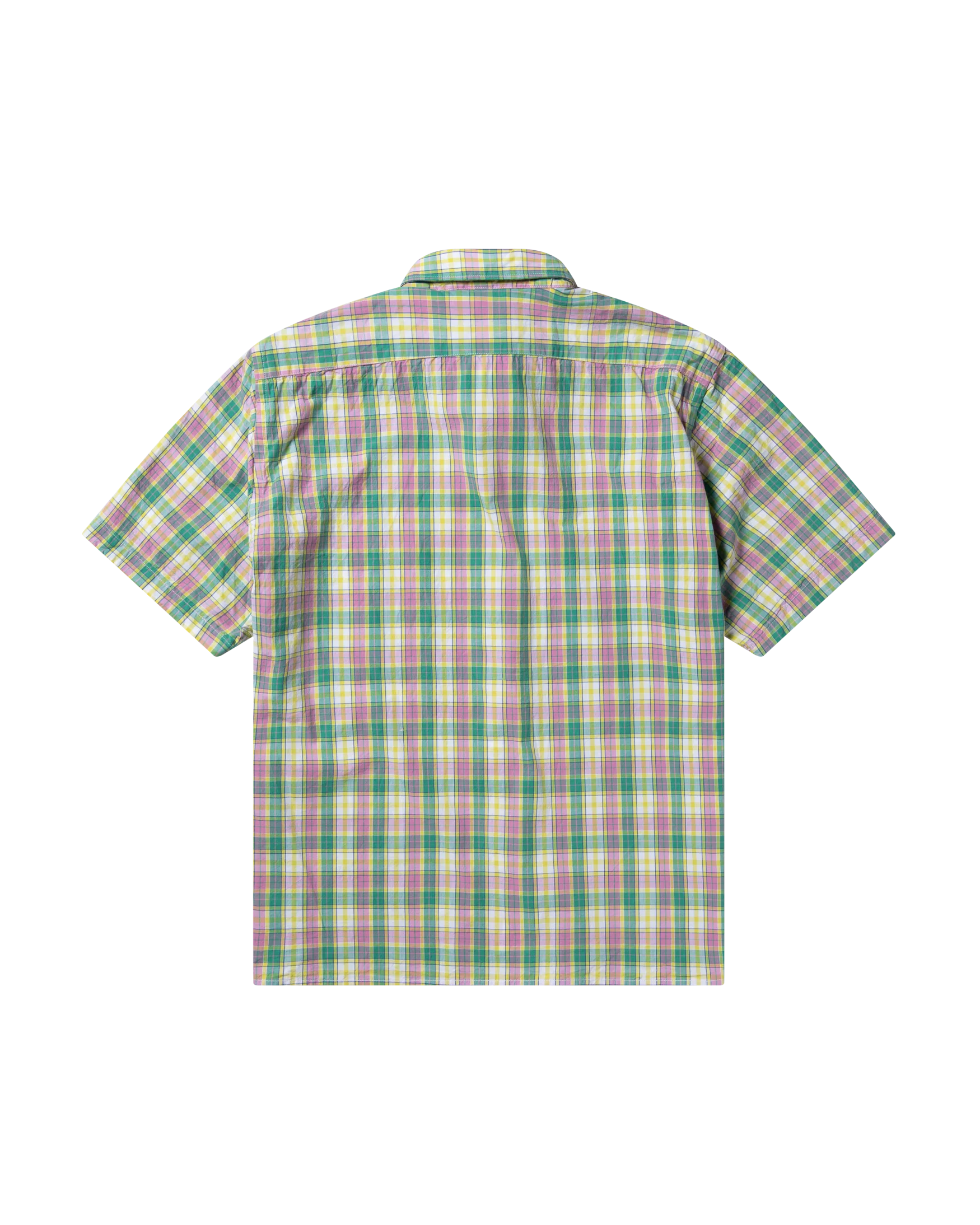 Alieno Embroidered SS Check Shirt - Image 2