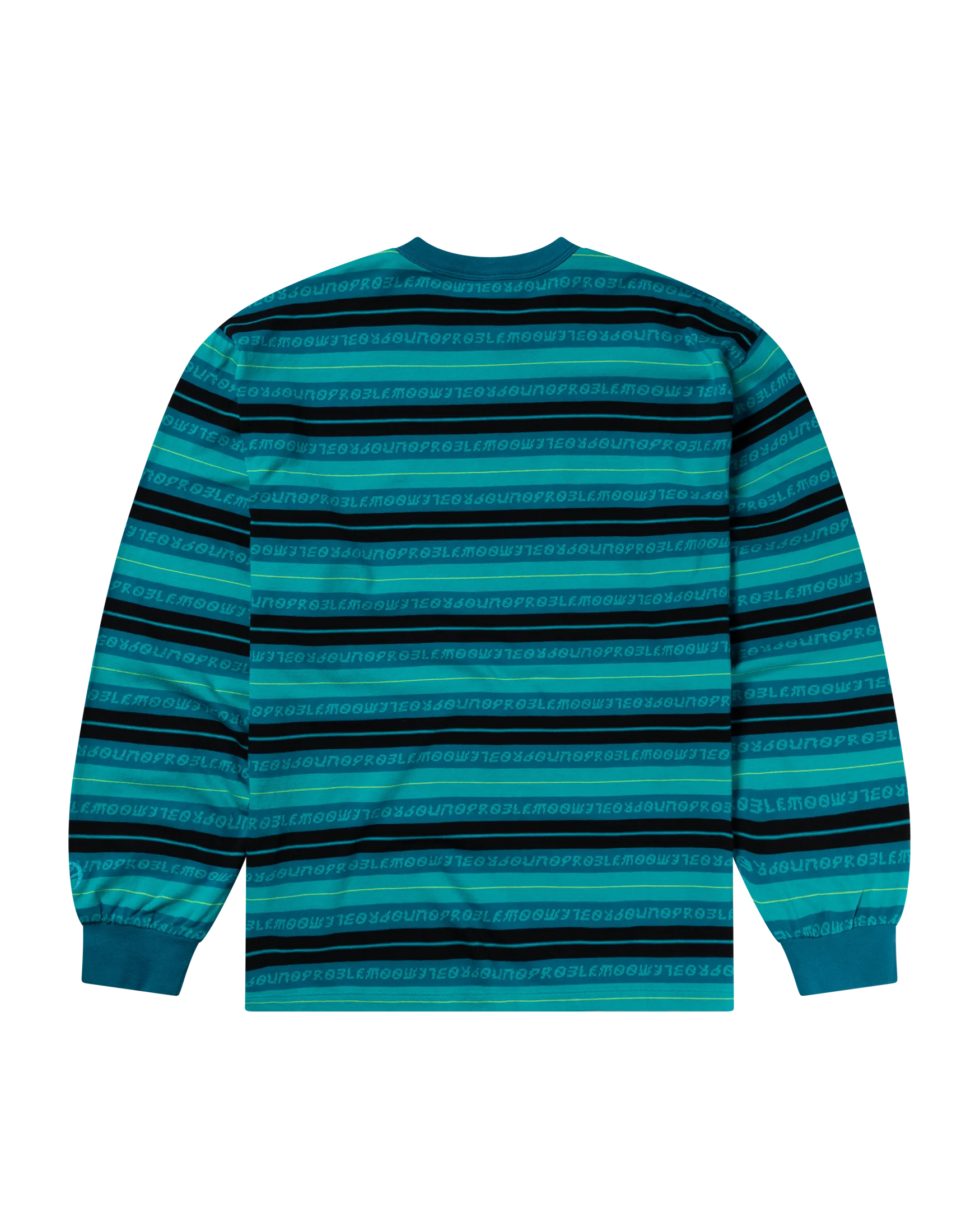 Jacquard Stripe LS Tee - Image 3