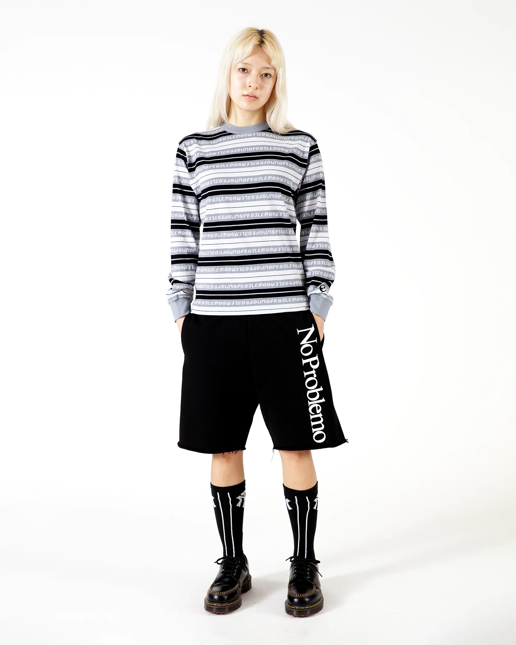 Jacquard Stripe LS Tee - Image 4