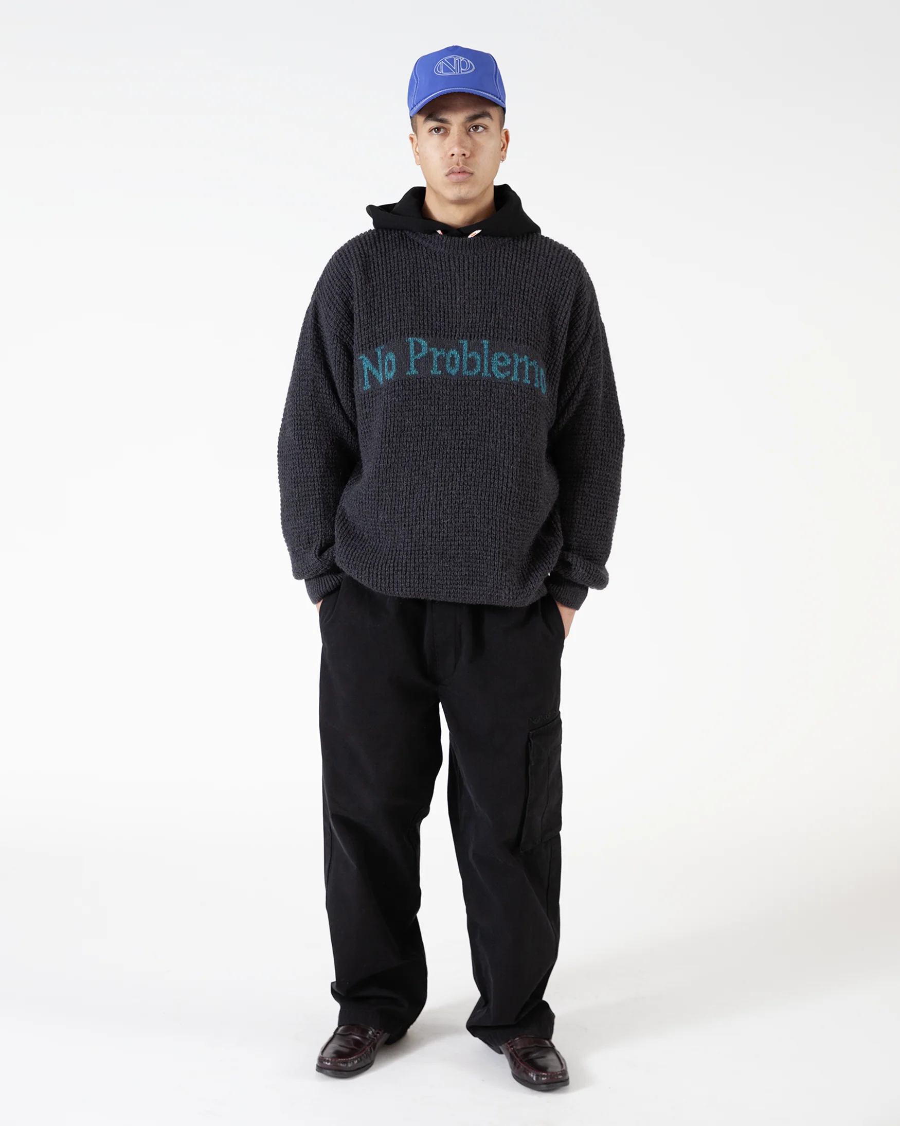 No Problemo Waffle Knit Jumper - Image 4