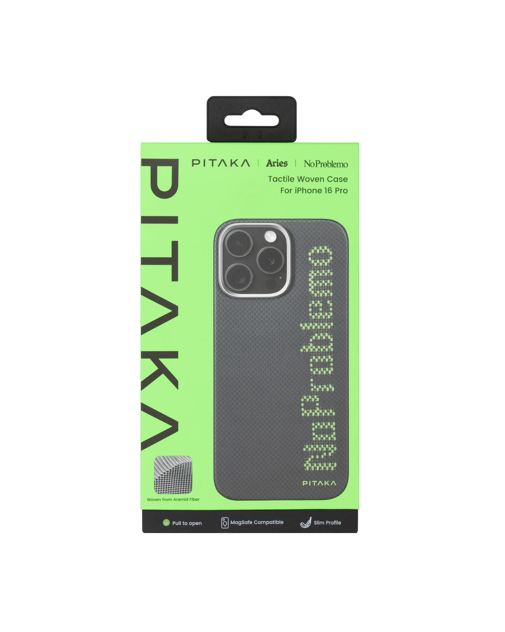 NO PROBLEMO x PITAKA iPhone 16 Pro Tactile Woven Case - Image 5