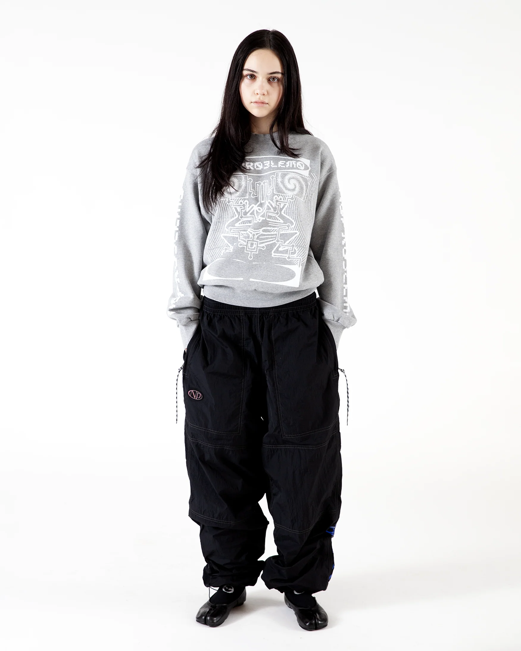 NP Contrast Nylon Pants - Image 4