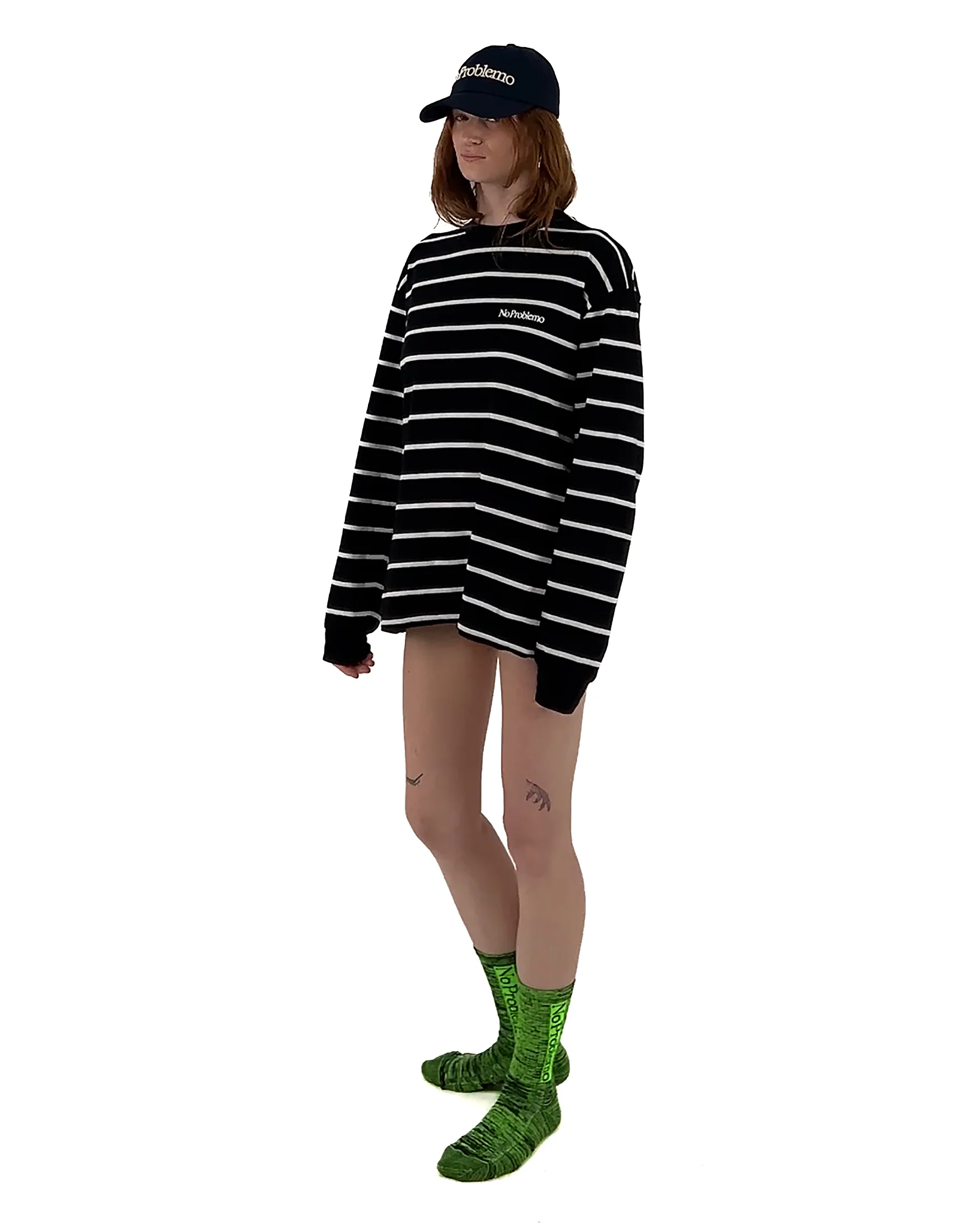 Mini Problemo Striped LS Tee - Image 4
