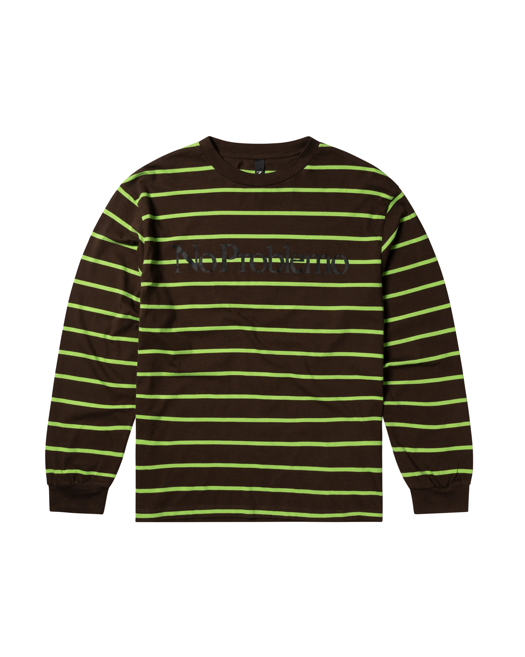 No Problemo Striped LS Tee