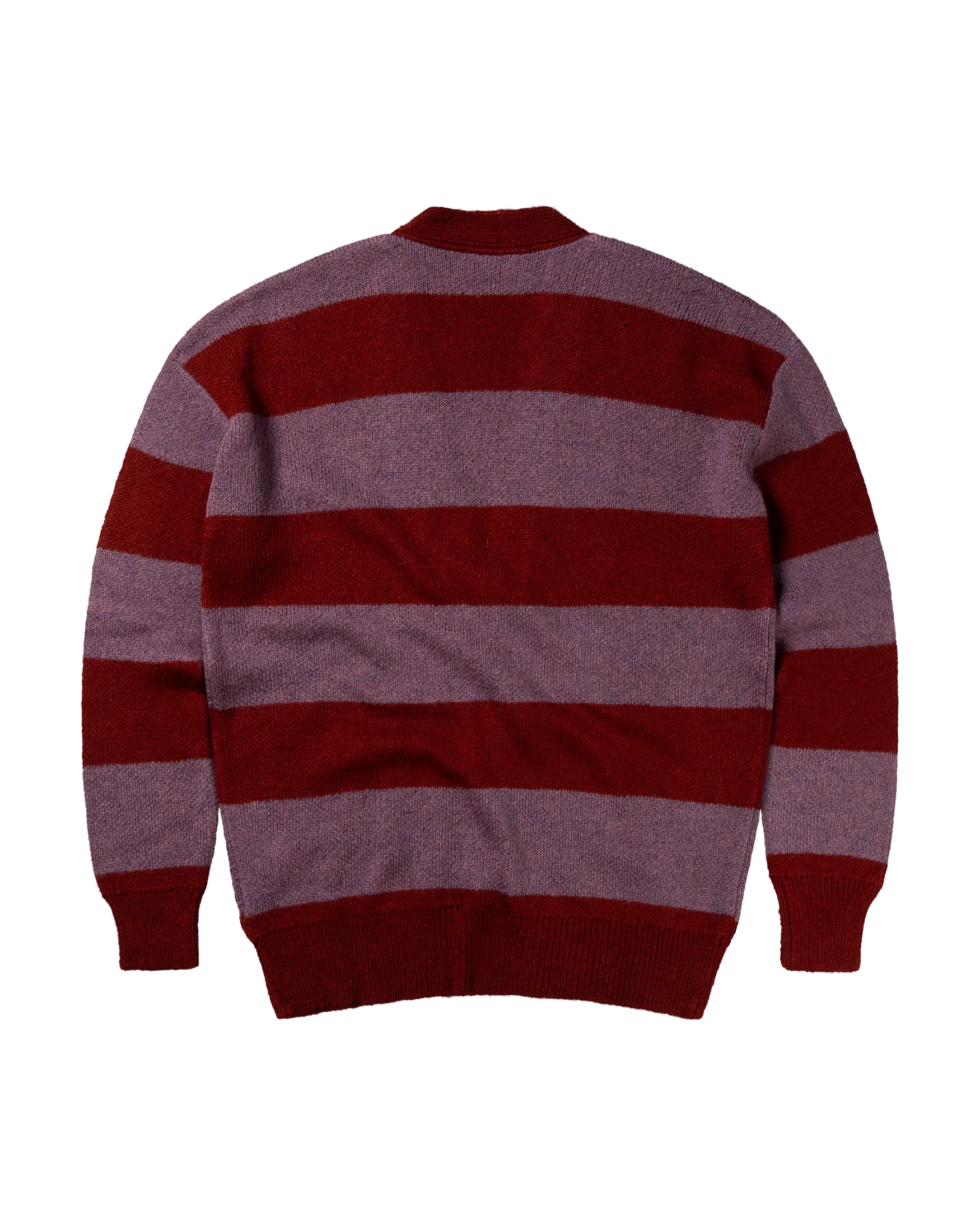 Striped Mohair Oversized Cardigan - Image 2