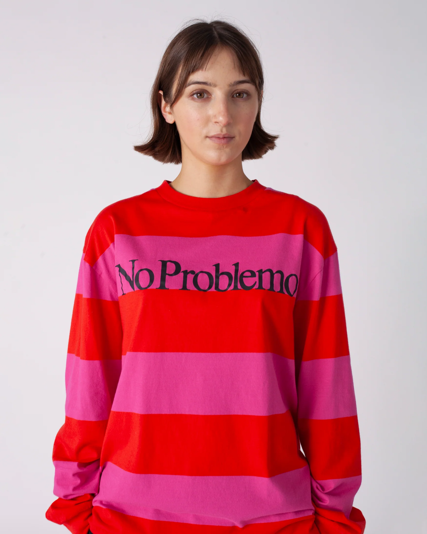 No Problemo Striped LS Tee - Image 4