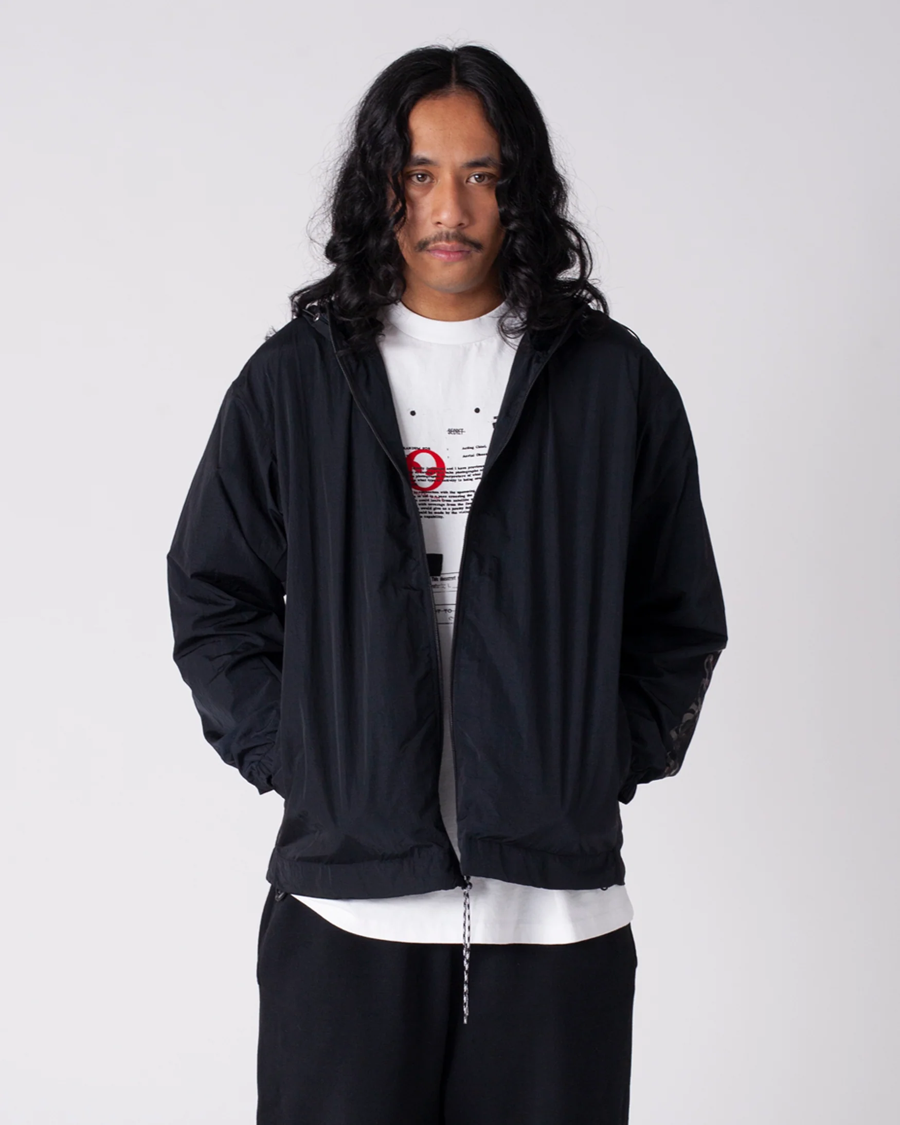 Nylon Hooded Jacket - Image 3