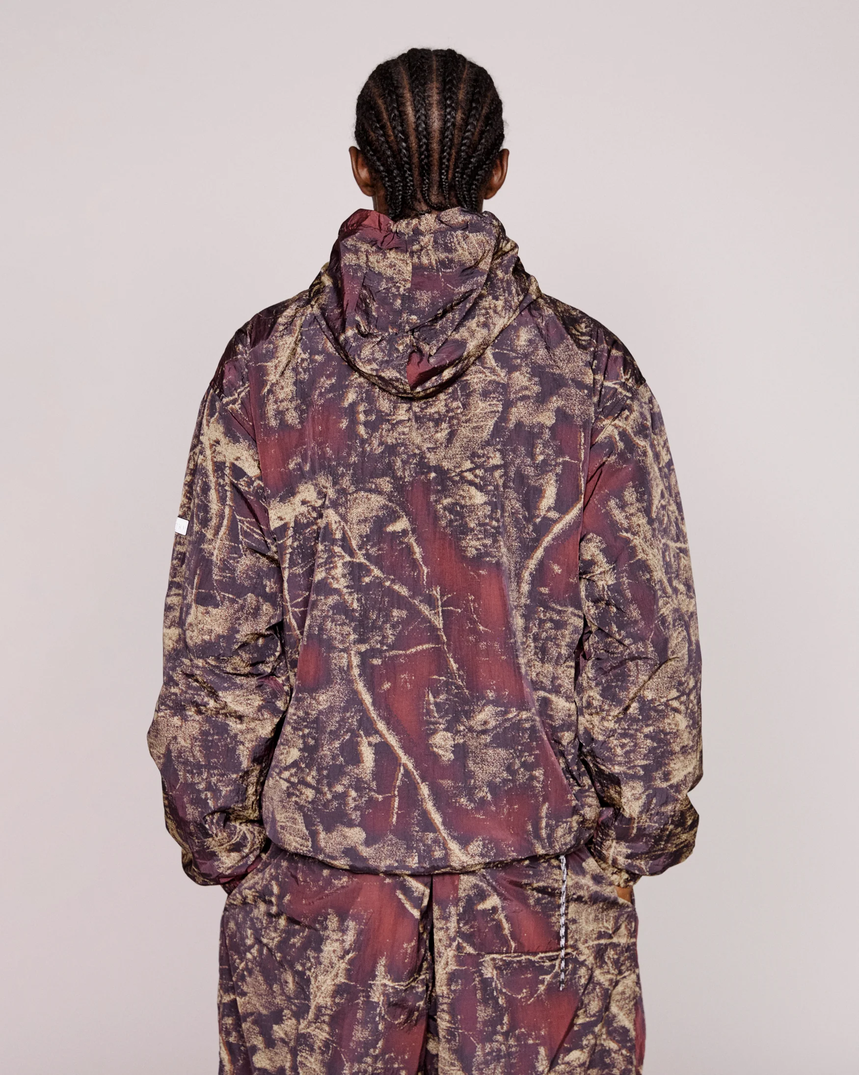 Forest Glitch Nylon Jacket - Image 6