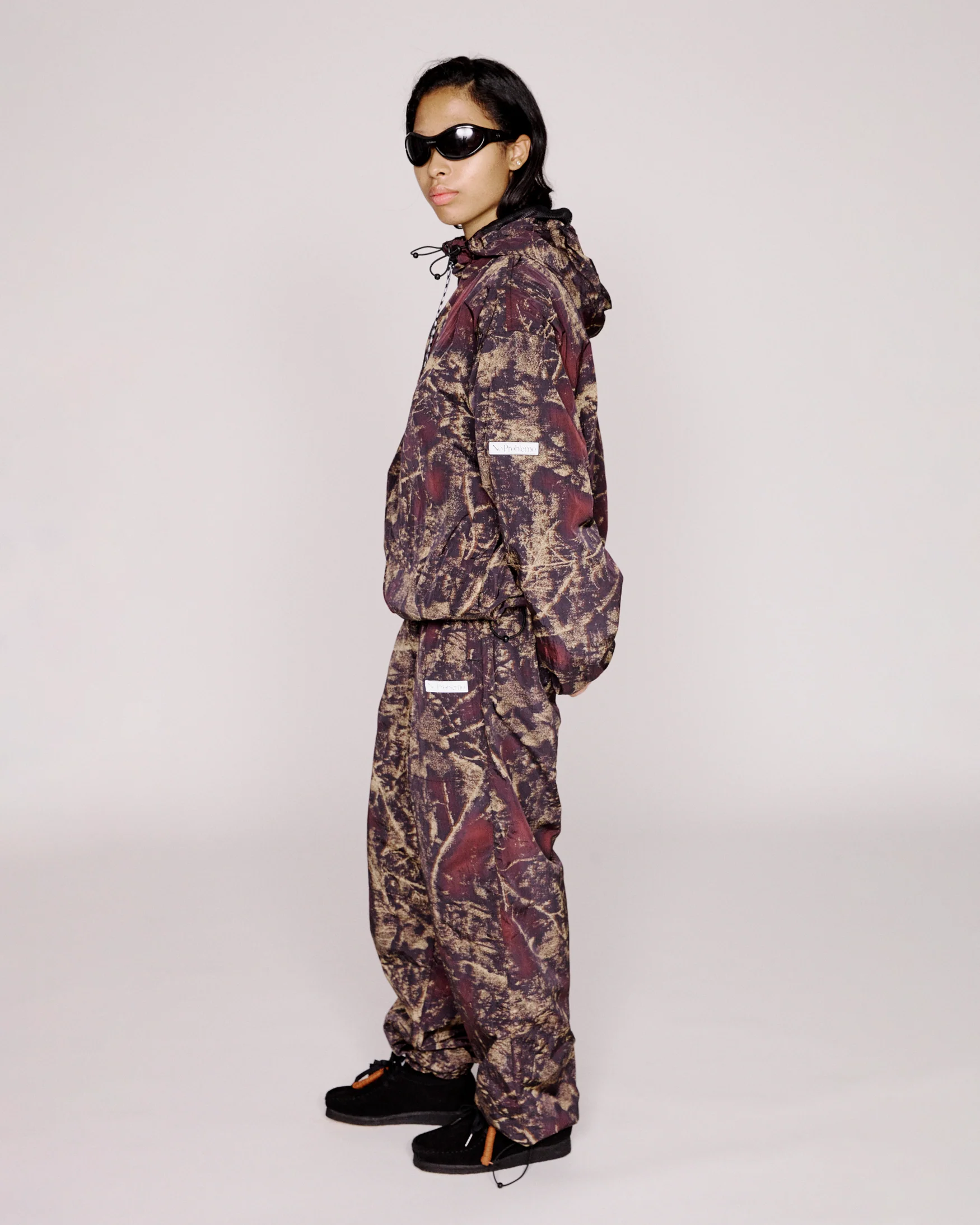 Forest Glitch Nylon Pant - Image 2