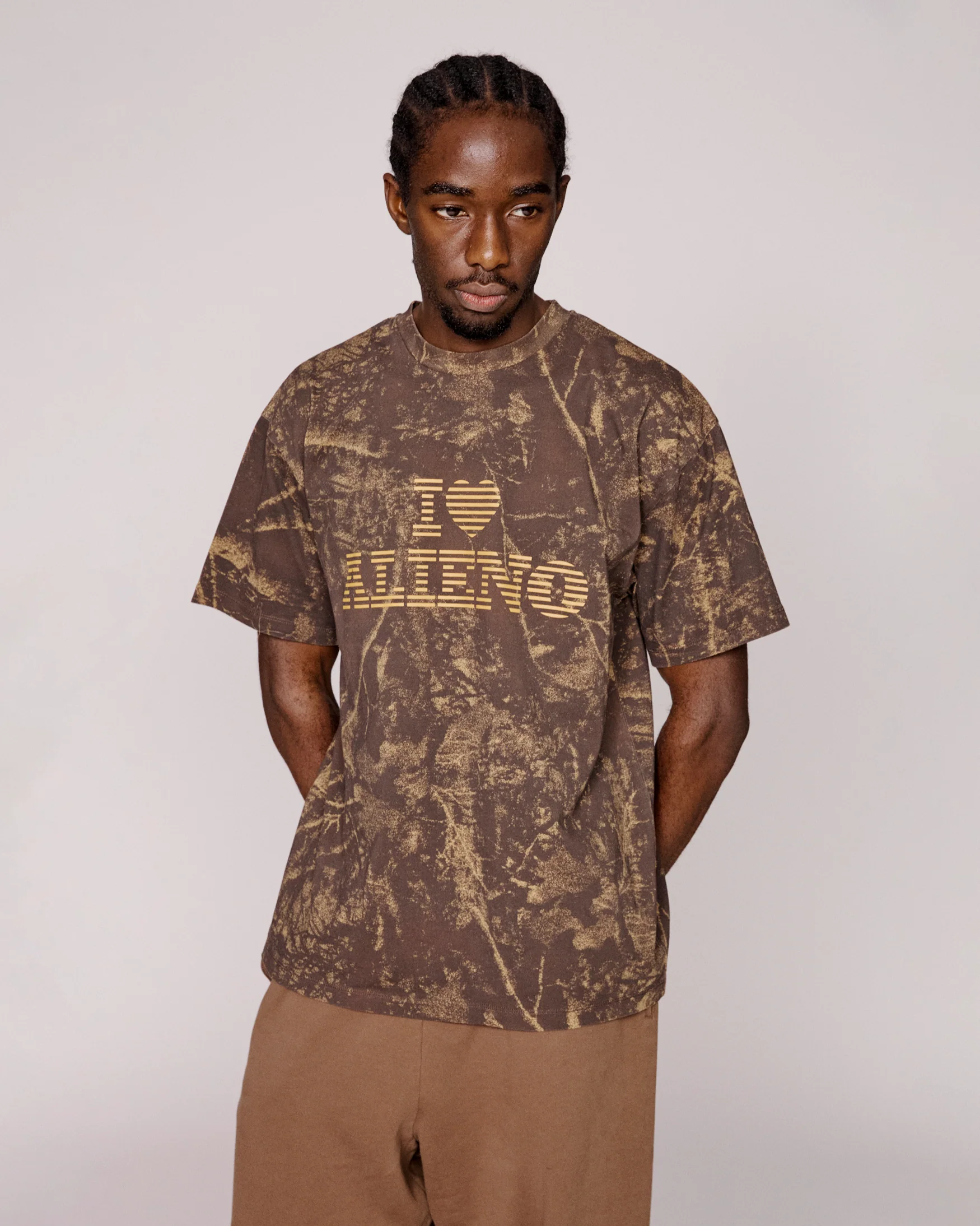 I Love Alieno Camo SS Tee - Image 4