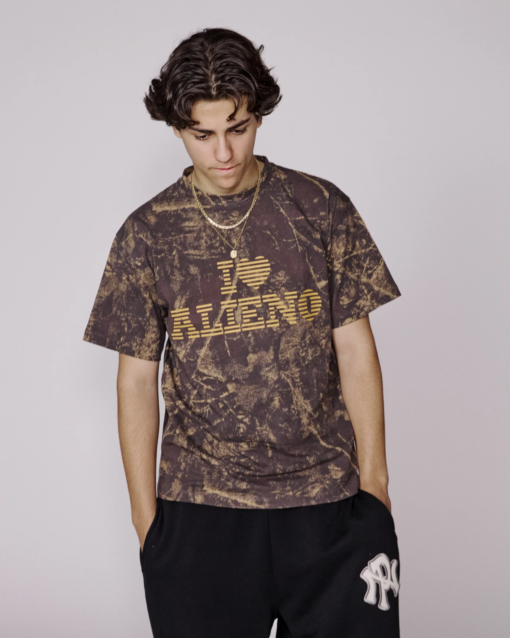 I Love Alieno Camo SS Tee - Image 5
