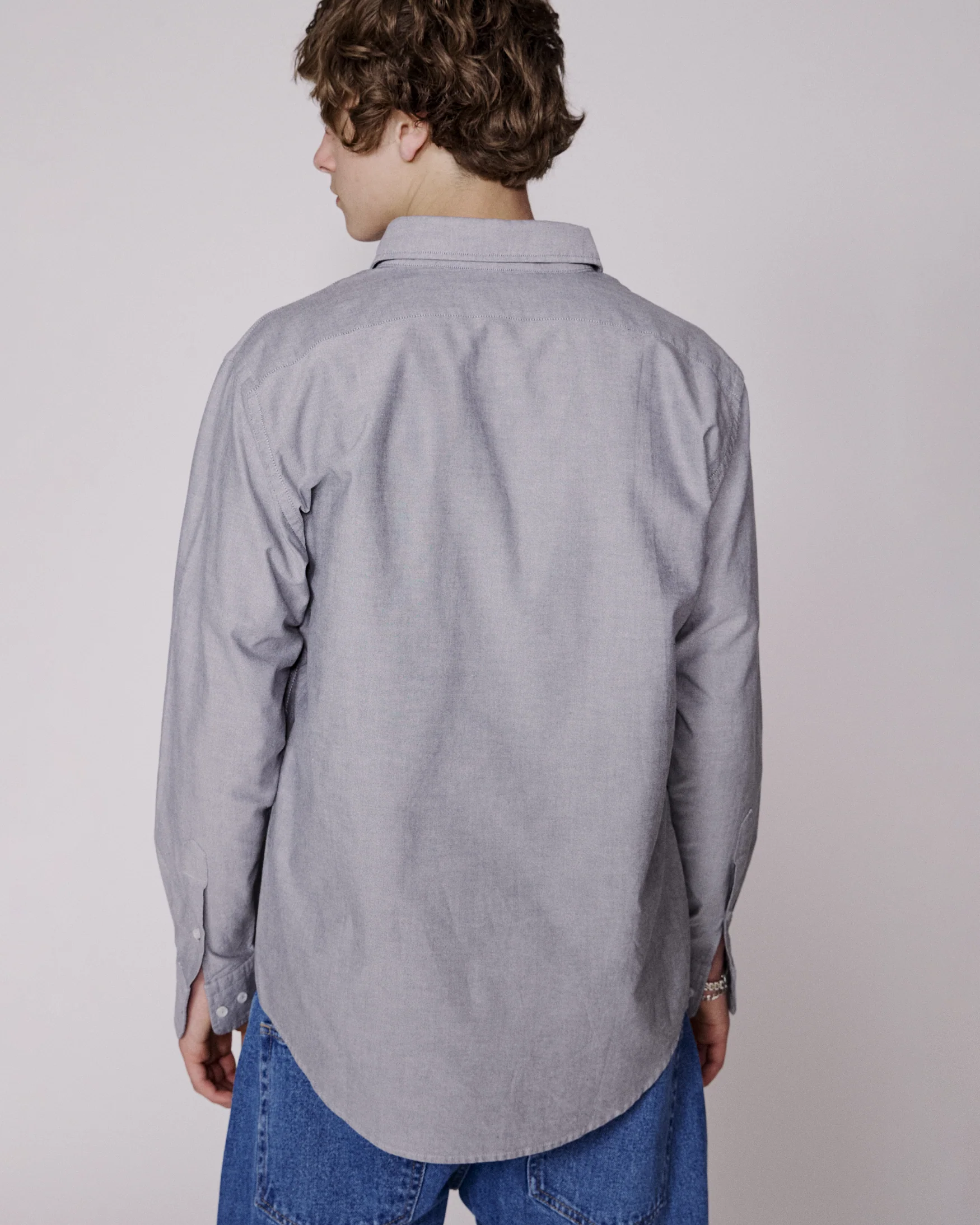 No Problemo LS Oxford Shirt - Image 4