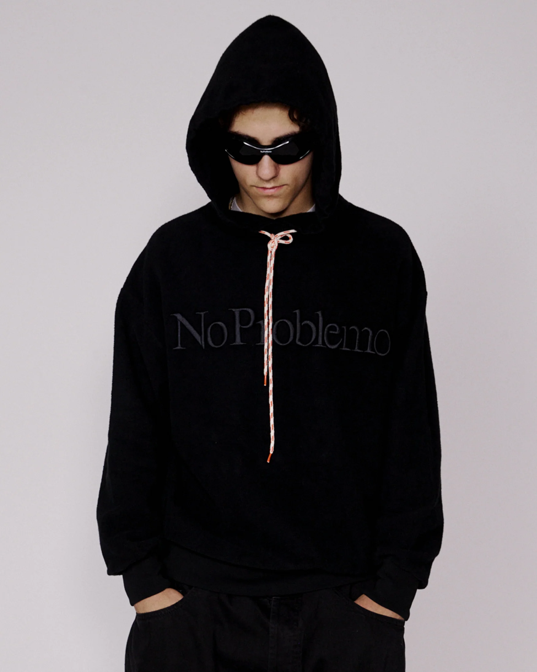 No Problemo Reverse Fleece Hoodie - Image 2