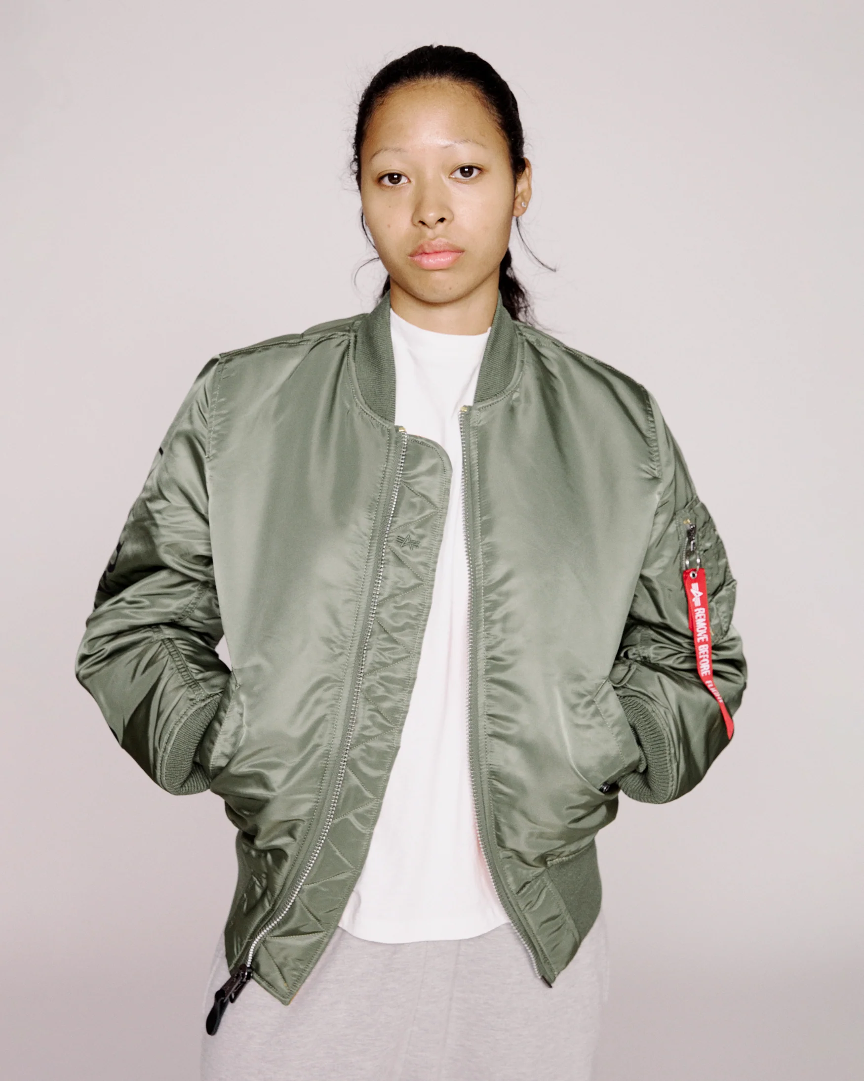 No Problemo x Alpha Industries MA-1 Jacket - Image 2