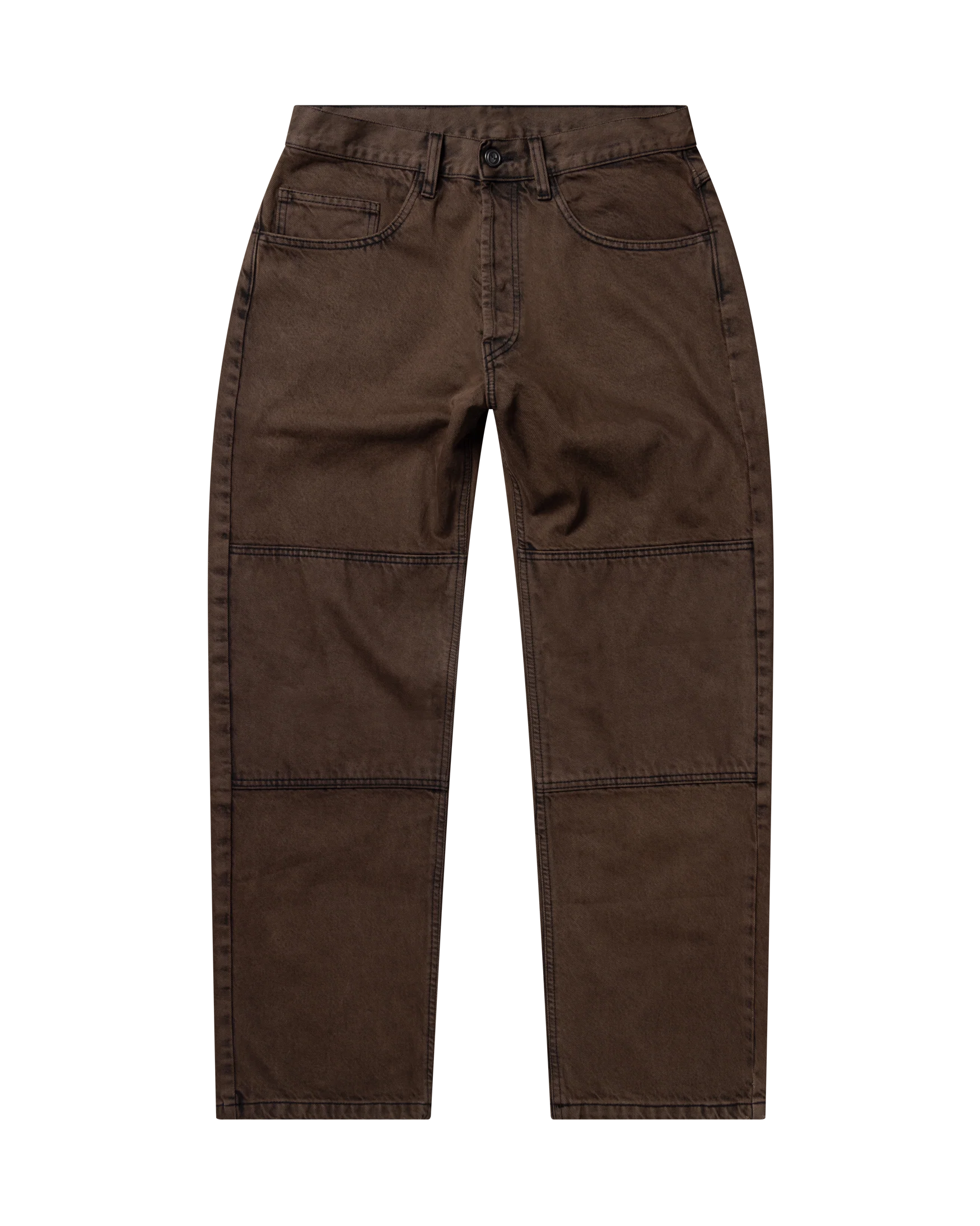 Double Knee Overdyed Twill Pants