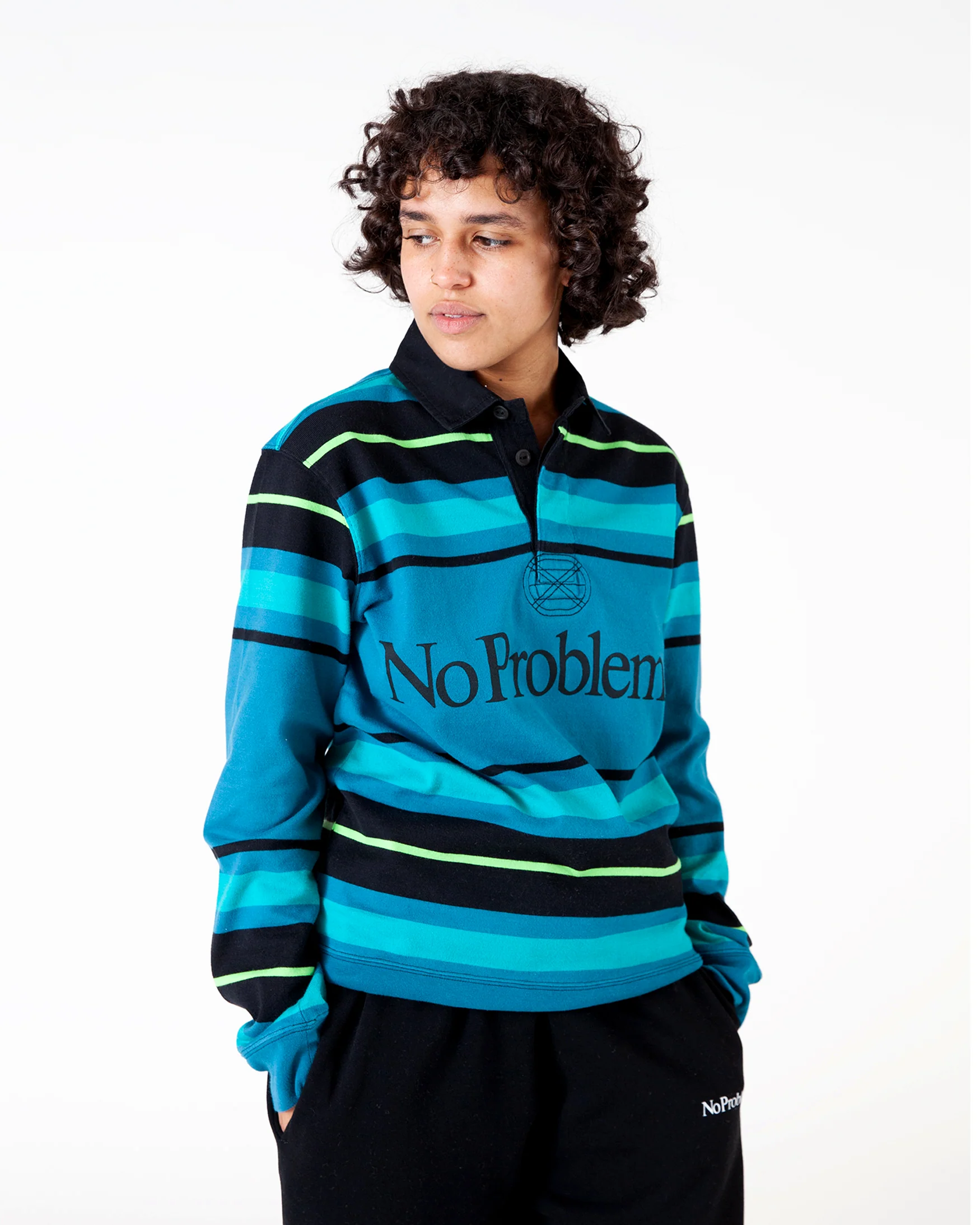 Striped LS Rugby Shirt - Image 2