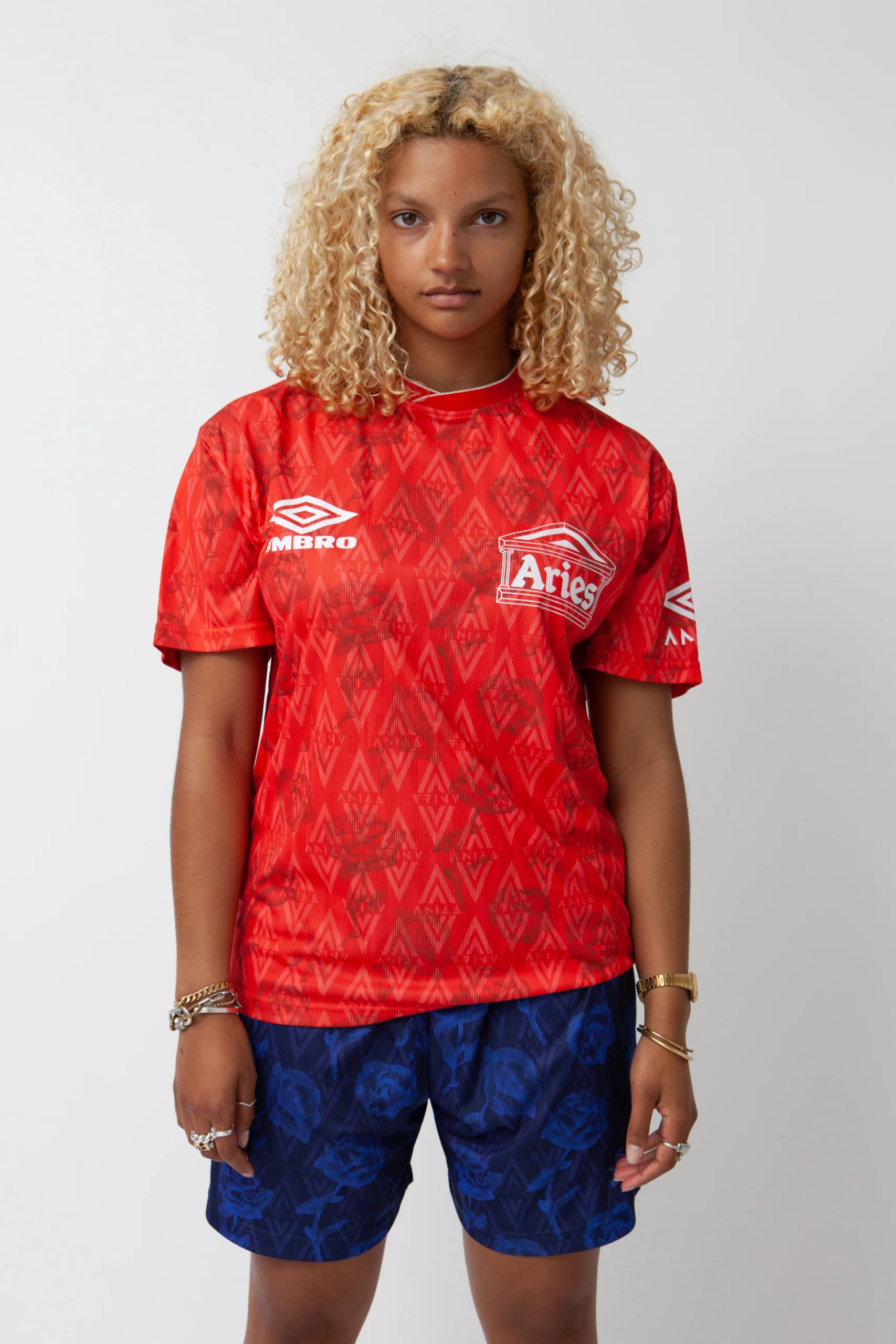 Red Roses SS Football Jersey - Image 5